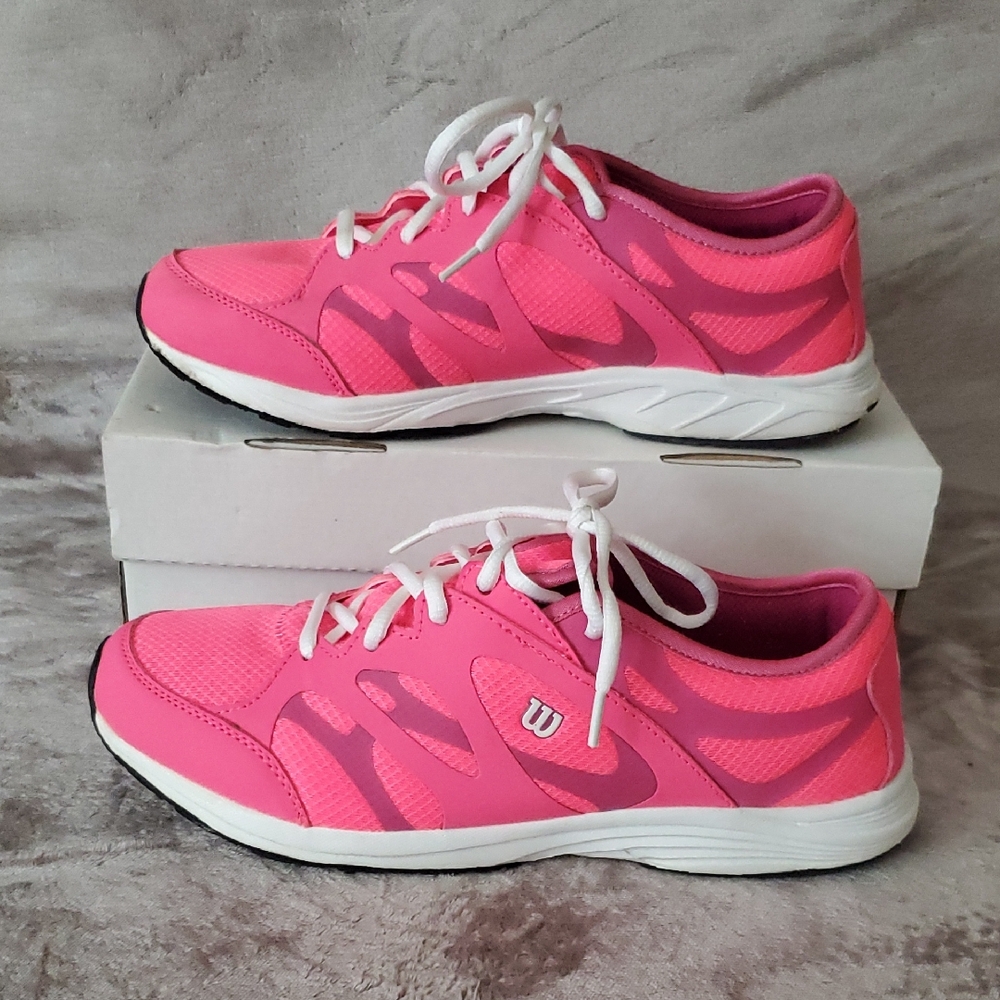 Wilson Tennis/Pickleball Shoes - Size 11 - Vibrant Pink